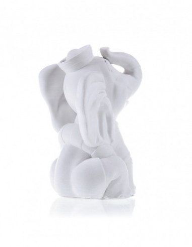 Kolorowanka 3D Funny Elephant