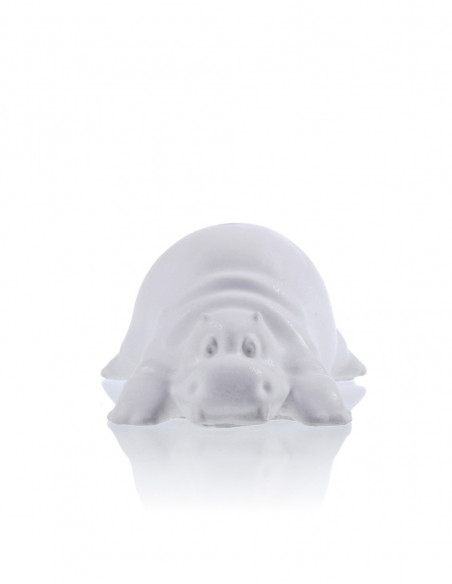 Kolorowanka 3D Funny Hippo