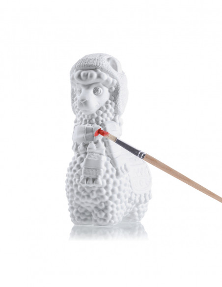 Kolorowanka 3D Funny Llama