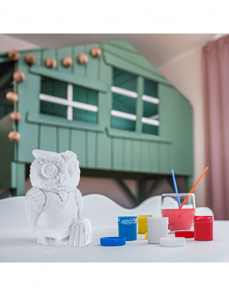 Kolorowanka 3D Funny Owl