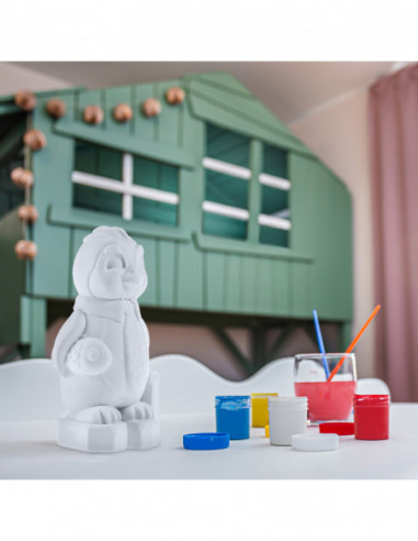 Kolorowanka 3D Funny Penguin