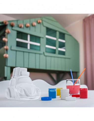 Kolorowanka 3D Funny Toy Car