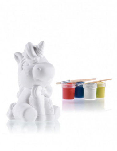 Kolorowanka 3D Funny Unicorn