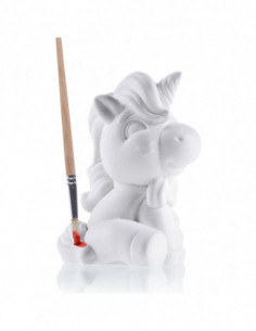 Kolorowanka 3D Funny Unicorn 2