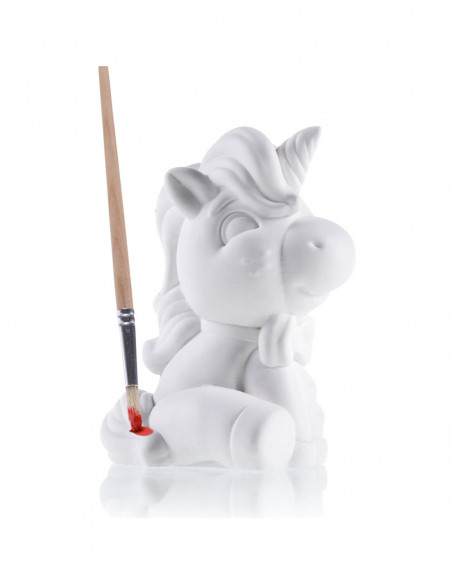 Kolorowanka 3D Funny Unicorn