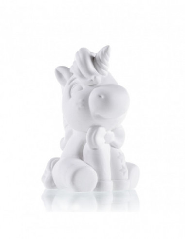 Kolorowanka 3D Funny Unicorn