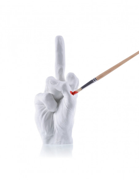 Kolorowanka 3D Hand FCK