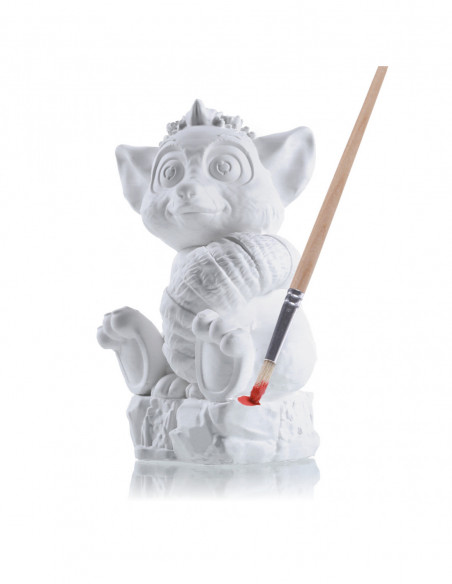 Kolorowanka 3D Funny Lemur