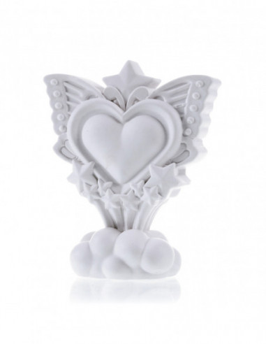 Kolorowanka 3D Moon Heart