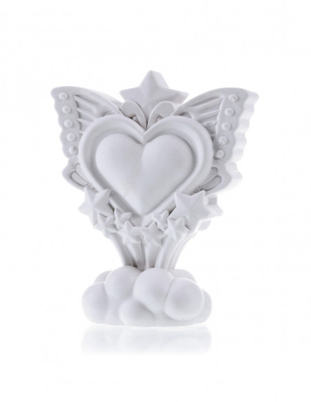 Kolorowanka 3D Moon Heart