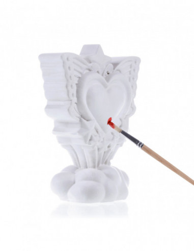 Kolorowanka 3D Moon Heart