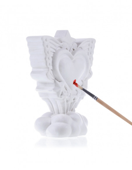 Kolorowanka 3D Moon Heart