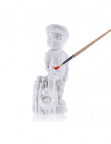 Kolorowanka 3D Wooden Boy