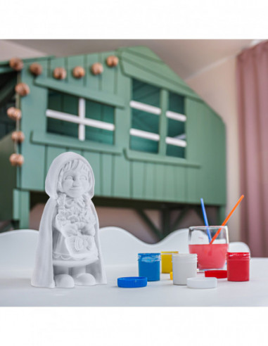 Kolorowanka 3D Red Riding Hood