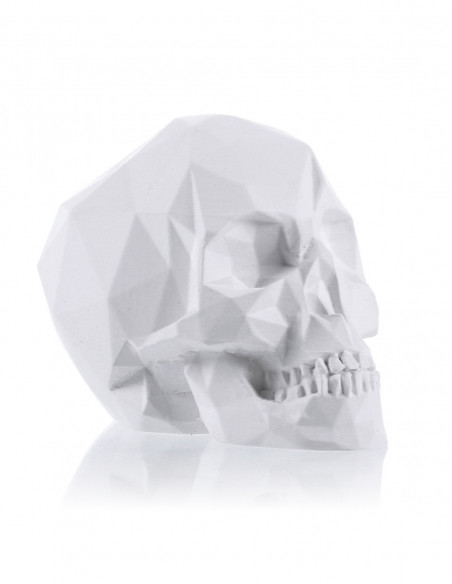 Kolorowanka 3D Skull Low-Poly Set of 2