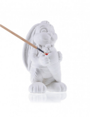 Kolorowanka 3D Funny Hare