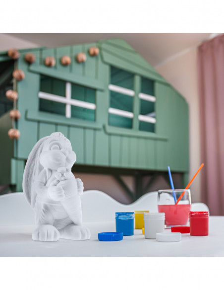 Kolorowanka 3D Funny Hare