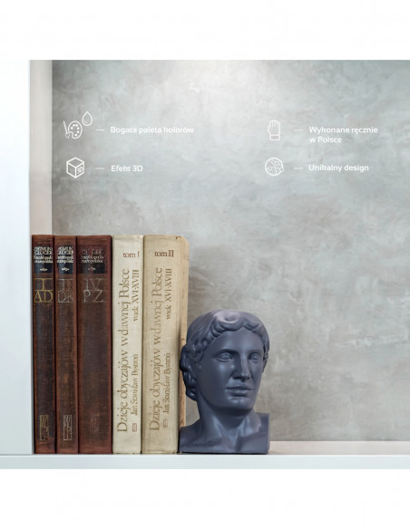 Podpórka do książek Hermes Midnight Gray Poli