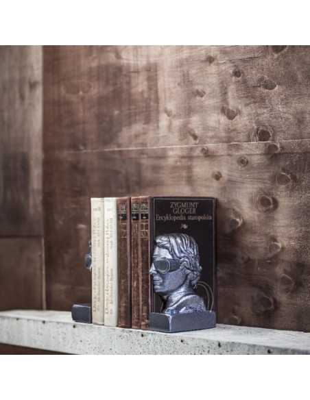 Podpórka do książek Ha Ha Hermes Midnight Gray Poli