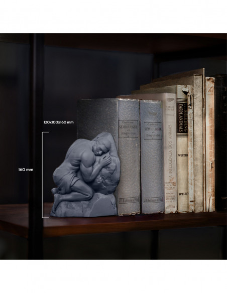 Podpórka do książek Sisyphus  Midnight Gray Poli