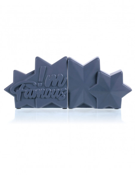 Podpórka do książek I'm Famous Midnight Gray Poli