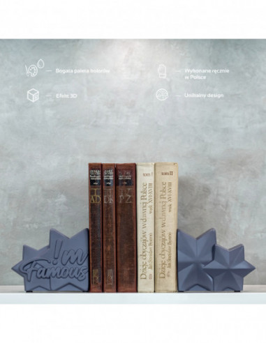 Podpórka do książek I'm Famous...