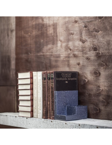 Podpórka do książek Loft Midnight Gray Poli