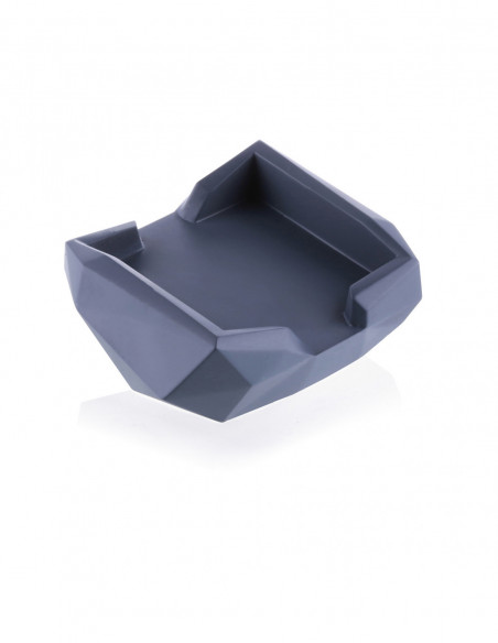 Pojemnik na podkładki Low-Poly Midnight Gray Poli