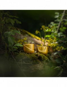 Świeca Cut My Top Classic Gold 2