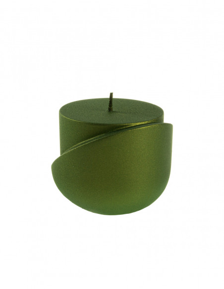 Świeca Cut My Top Dark Green