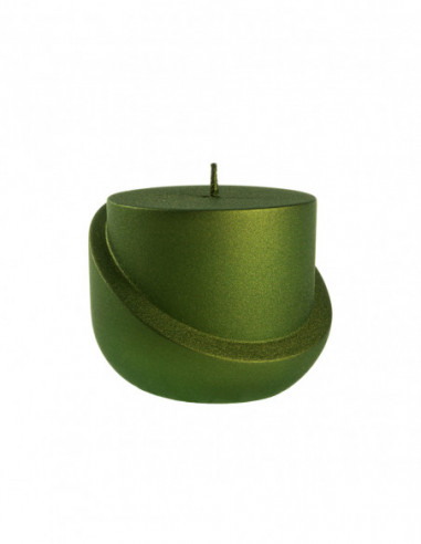 Świeca Cut My Top Dark Green