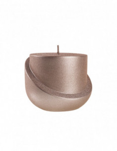 Świeca Cut My Top Rose Gold