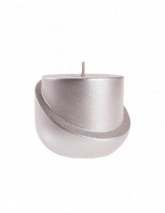 Świeca Cut My Top Silver