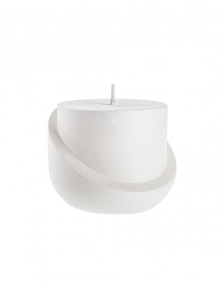 Świeca Cut My Top White