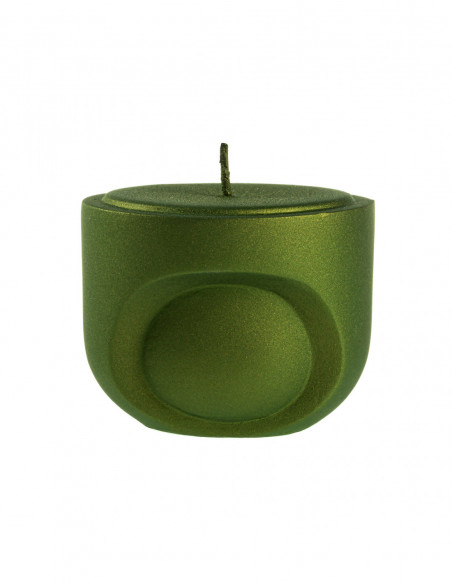 Świeca Cut My Side Dark Green