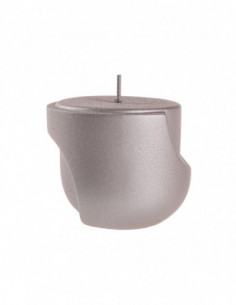 Świeca Cut My Side Gray