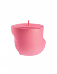 Świeca Cut My Side Pink