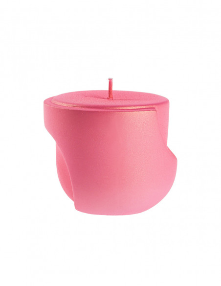 Świeca Cut My Side Pink