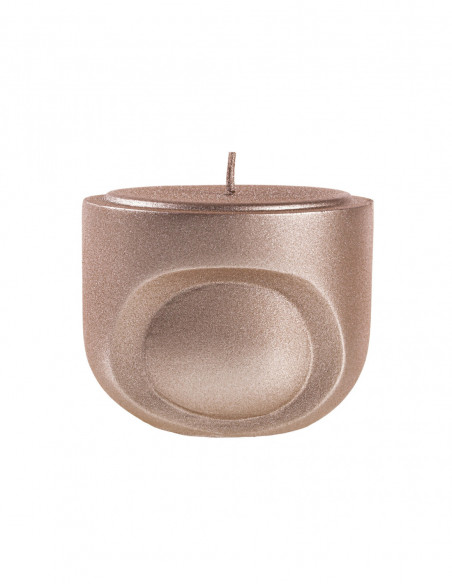 Świeca Cut My Side Rose Gold