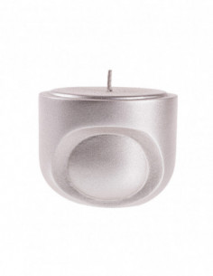 Świeca Cut My Side Silver