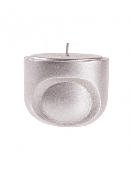 Świeca Cut My Side Silver