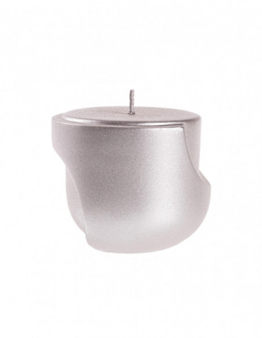 Świeca Cut My Side Silver