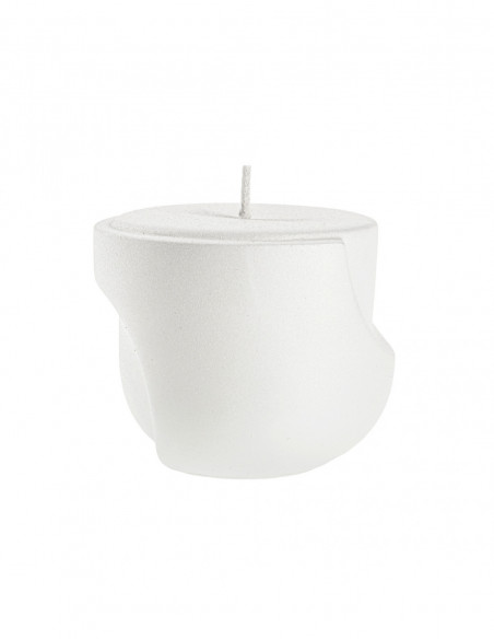 Świeca Cut My Side White