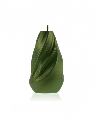Świeca Soft Twist Dark Green Medium