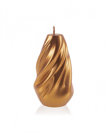 Świeca Soft Twist Gold Medium