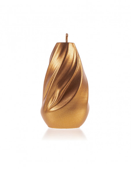 Świeca Soft Twist Gold Medium
