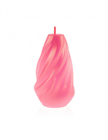 Świeca Soft Twist Pink Medium