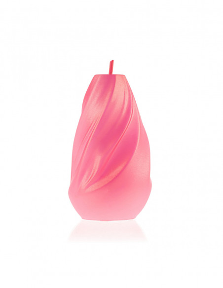 Świeca Soft Twist Pink Medium