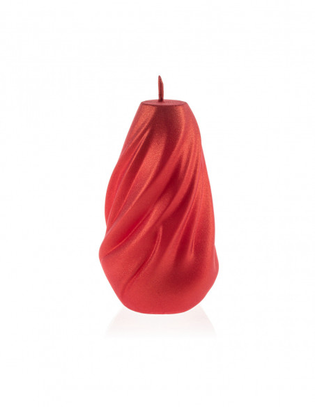 Świeca Soft Twist Red Medium