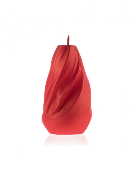 Świeca Soft Twist Red Medium